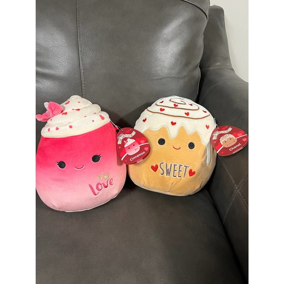 Squishmallows Toys Valentines Day 8 Inch Squishmallow Set Of 2